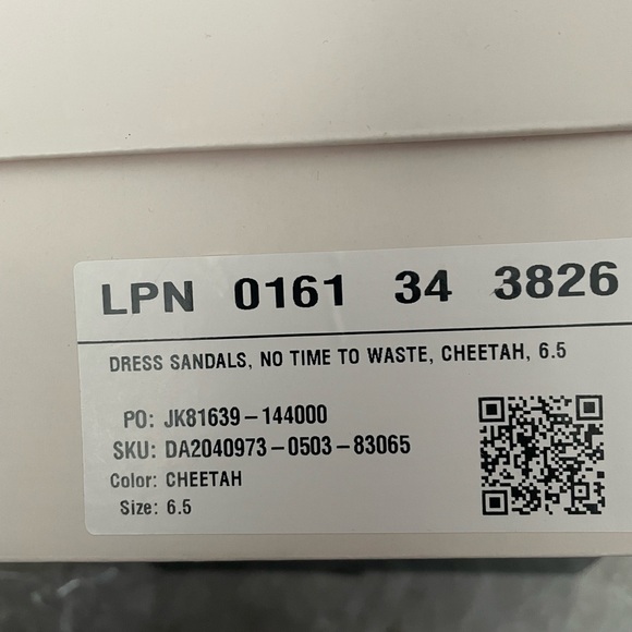 JustFab Dress Sandals (Size 6.5) - Picture 8 of 8